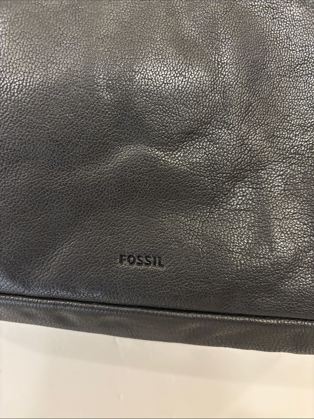 Fossil convertible crossbody, black leather - Picture 3 of 16